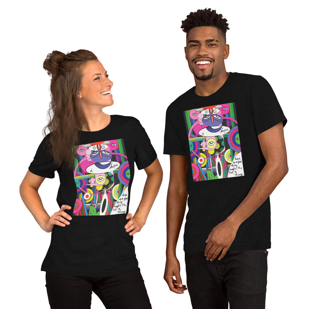 I HOPE - LEBO X DALEK - Lebo Short Sleve Unisex T-Shirt
